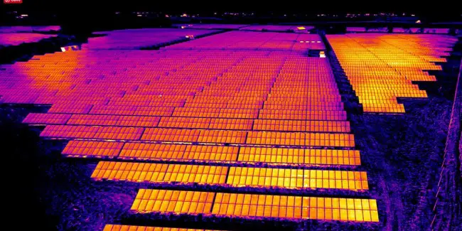 drone solar thermal inspection