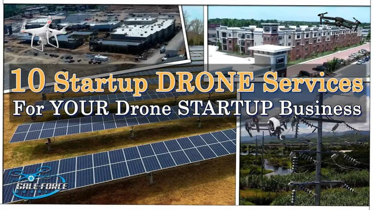 10 Startup DRONE Services