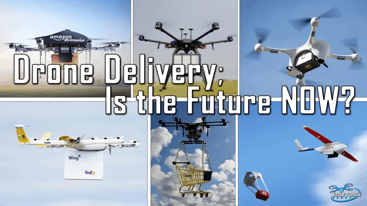 drone delivery; is the future now