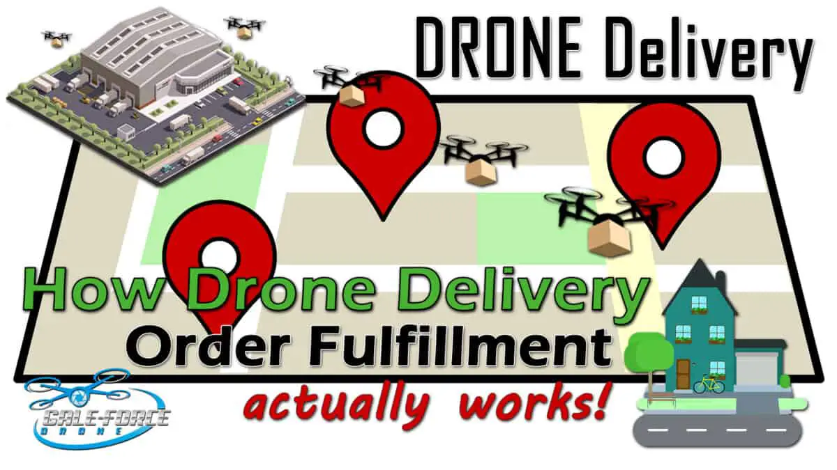 How Drone Delivery And Order Fulfillment Works